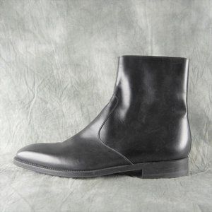 MAGNANNI Ankle Boot Sleek Black MEN'S DRESS BOOTS Size 11 M New $425 NWOB ANB
